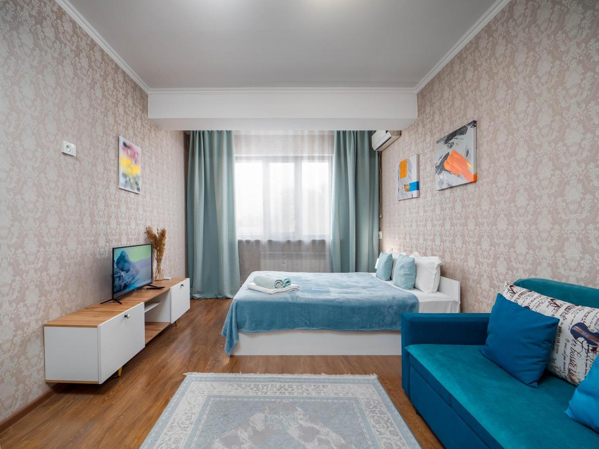 Appartments " Zhetysu-4" Almatı Dış mekan fotoğraf
