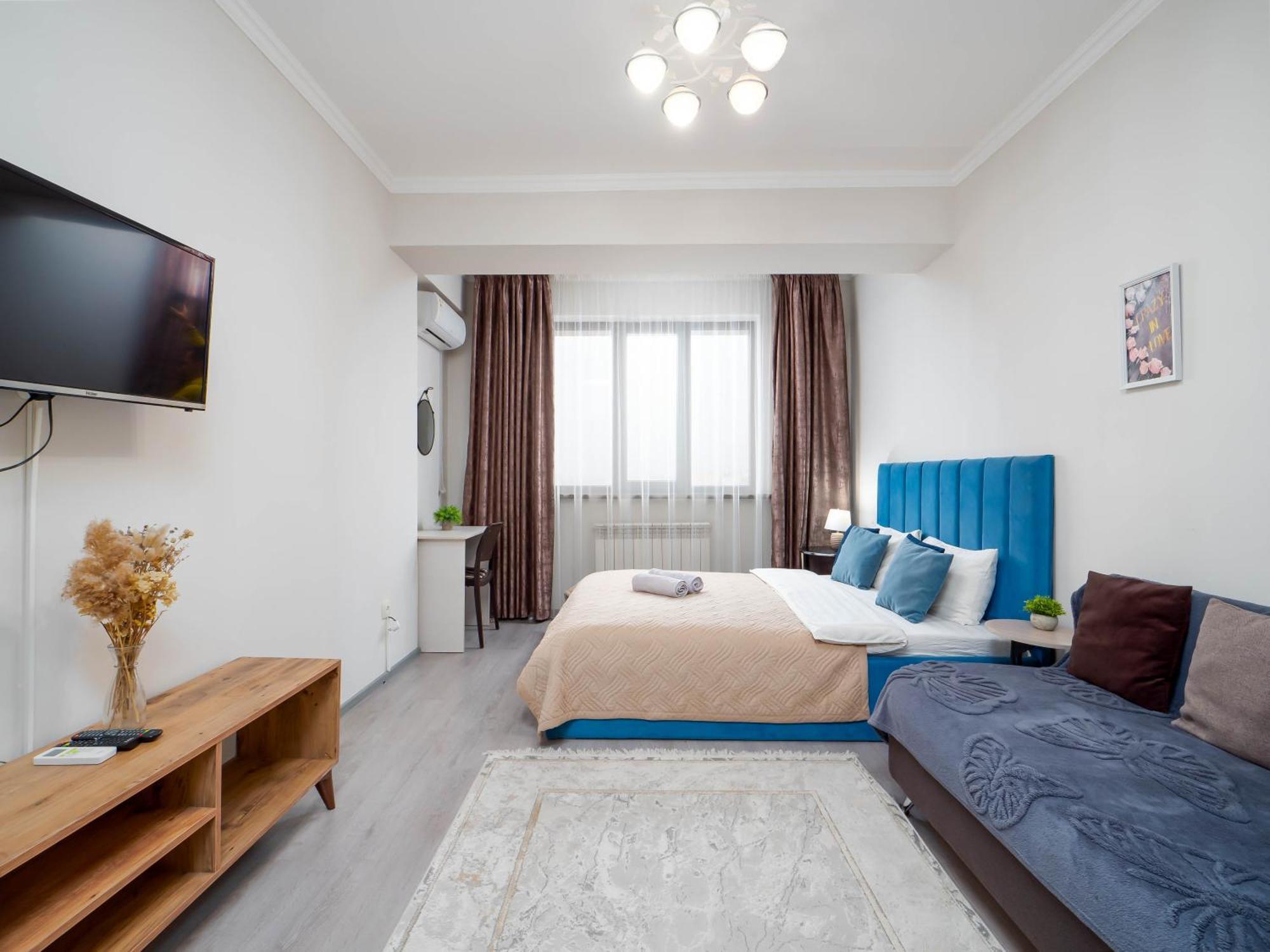 Appartments " Zhetysu-4" Almatı Dış mekan fotoğraf